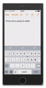 iOS 8 tastiera predittiva
