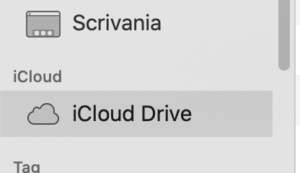 icloud drive su mac