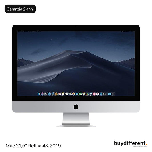 iMac 21,5" Retina 4K 2019 Argento — BuyDifferent